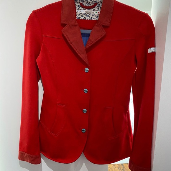 Red Animo Show Jacket (Equestrian)